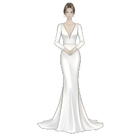 Wedding Dress Sketch Generator